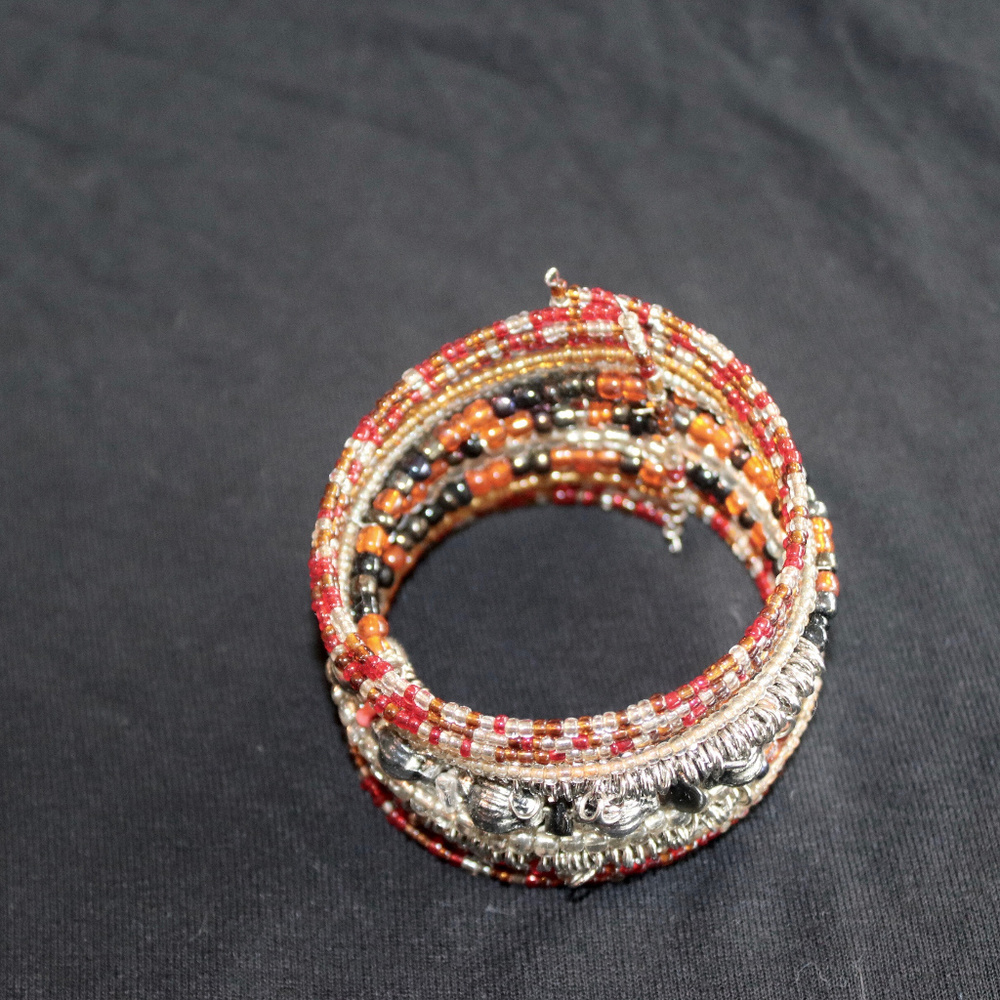 Beaded Wire Bracelet